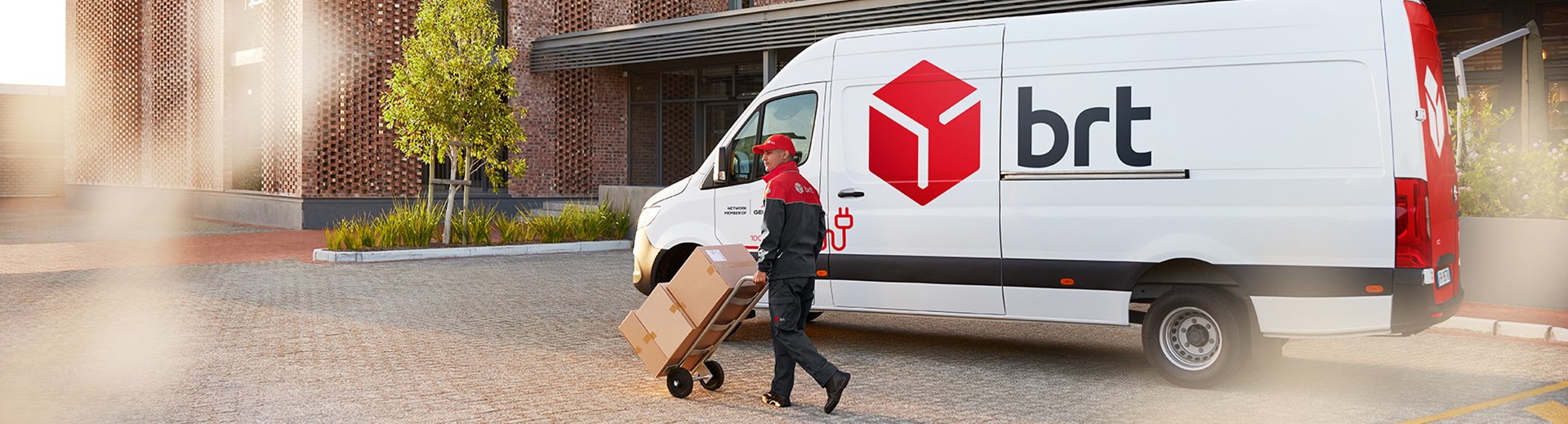 Driver with van