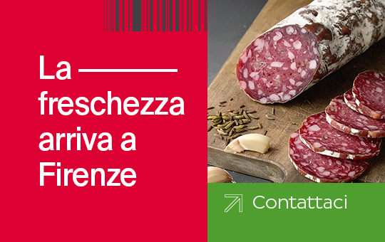 BRT fresh la freschezza arriva a Firenze immagine di salame finocchiona tipico