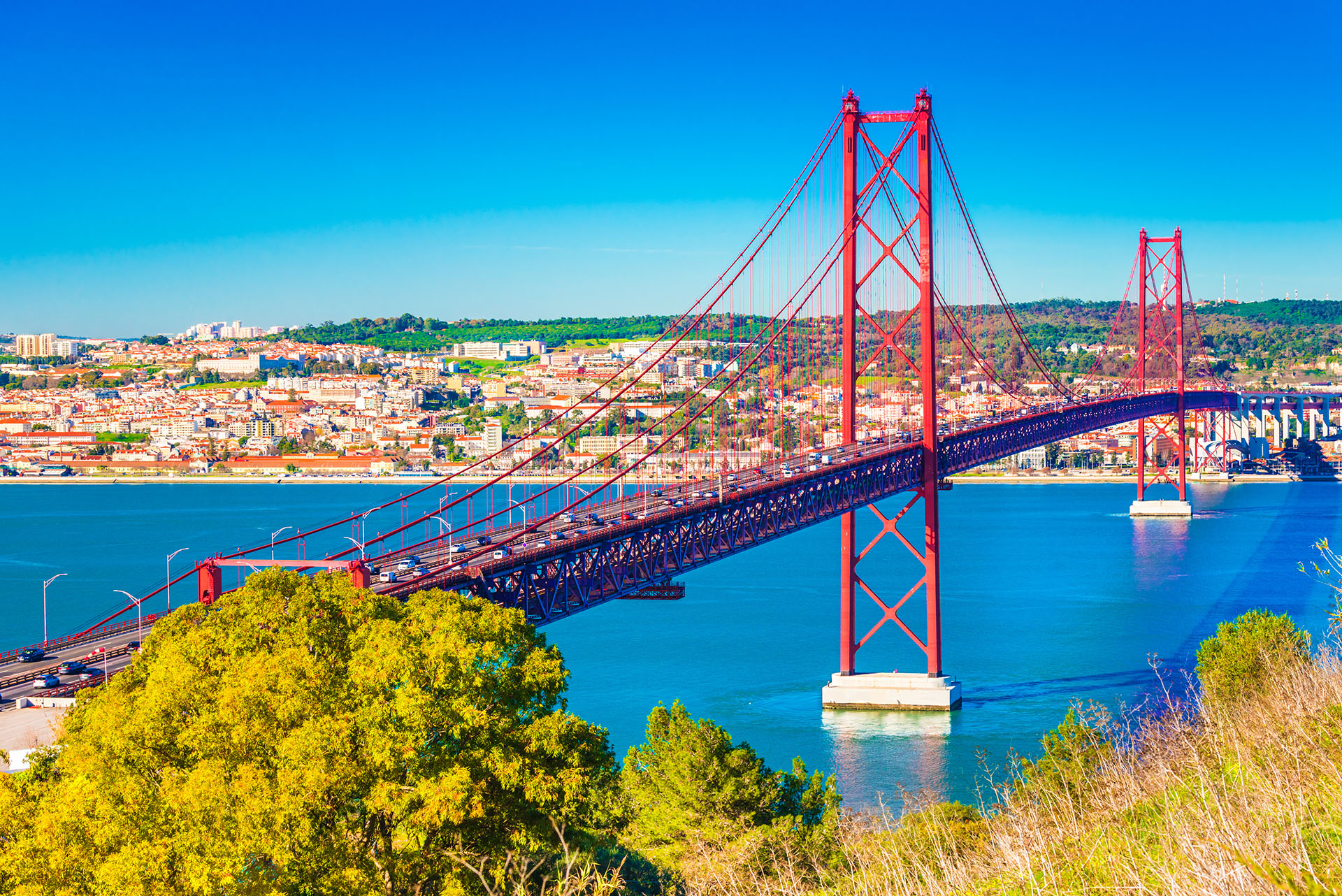 Portugal red bridge