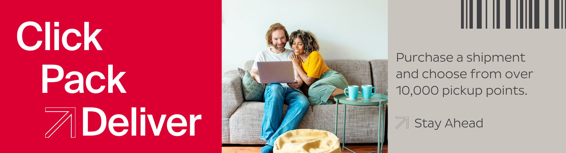 boy and girl on the sofa with laptop