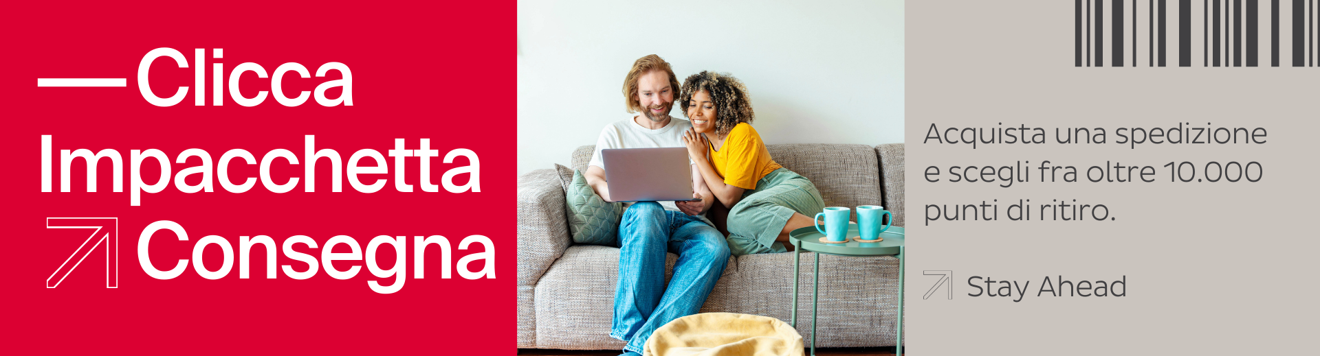 boy and girl on the sofa with laptop