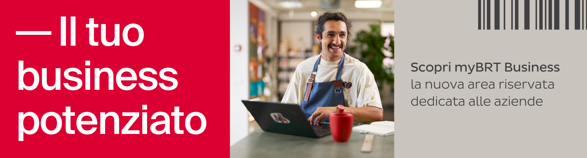 Il tuo business potenziato - Scopri myBRT for business la nuova area riservata per le aziende