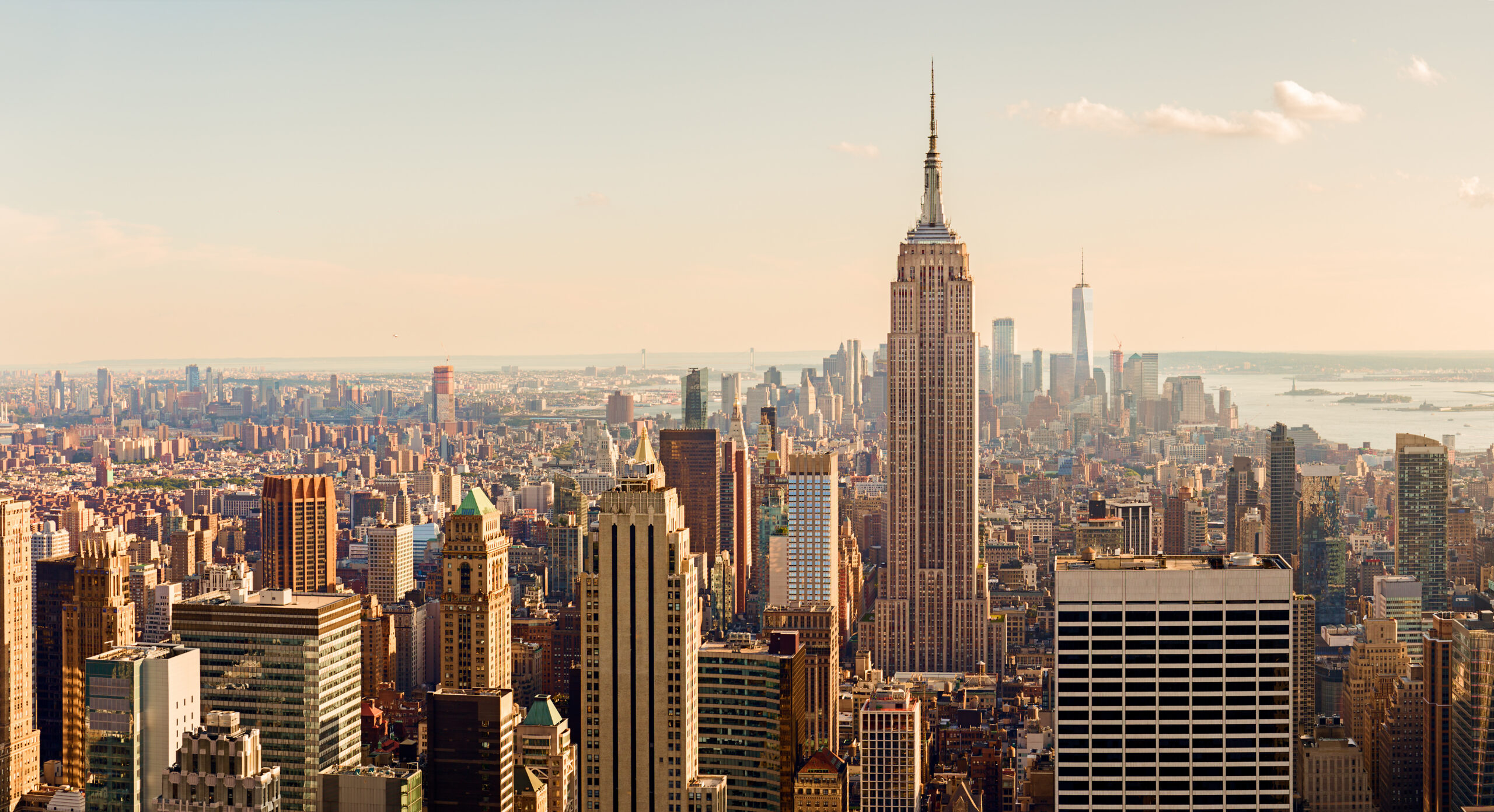 New York skyline spedizioni America con BRT